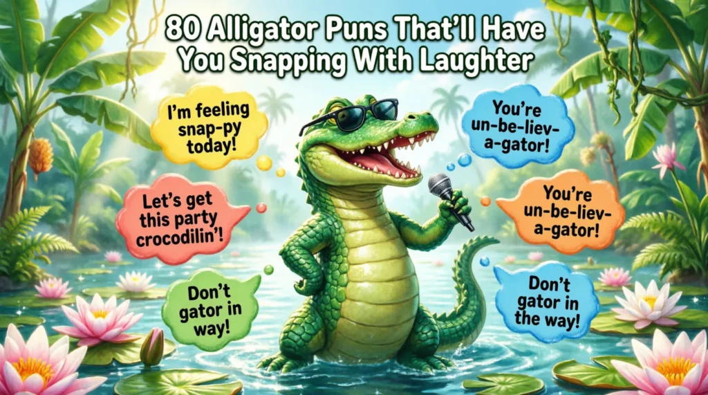 alligator puns