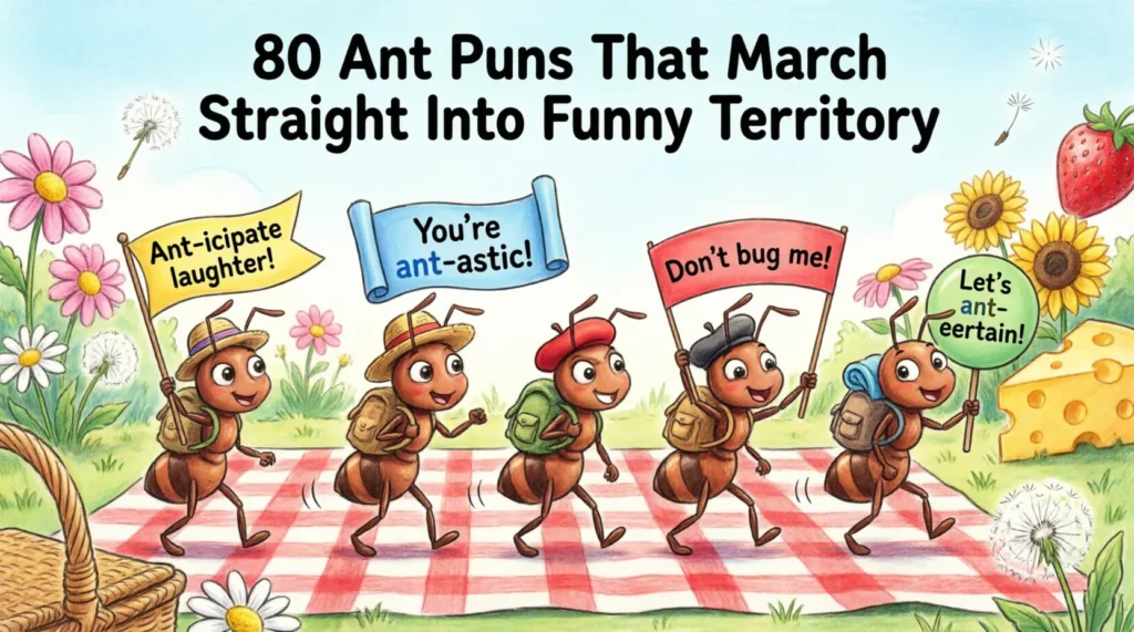 ant puns