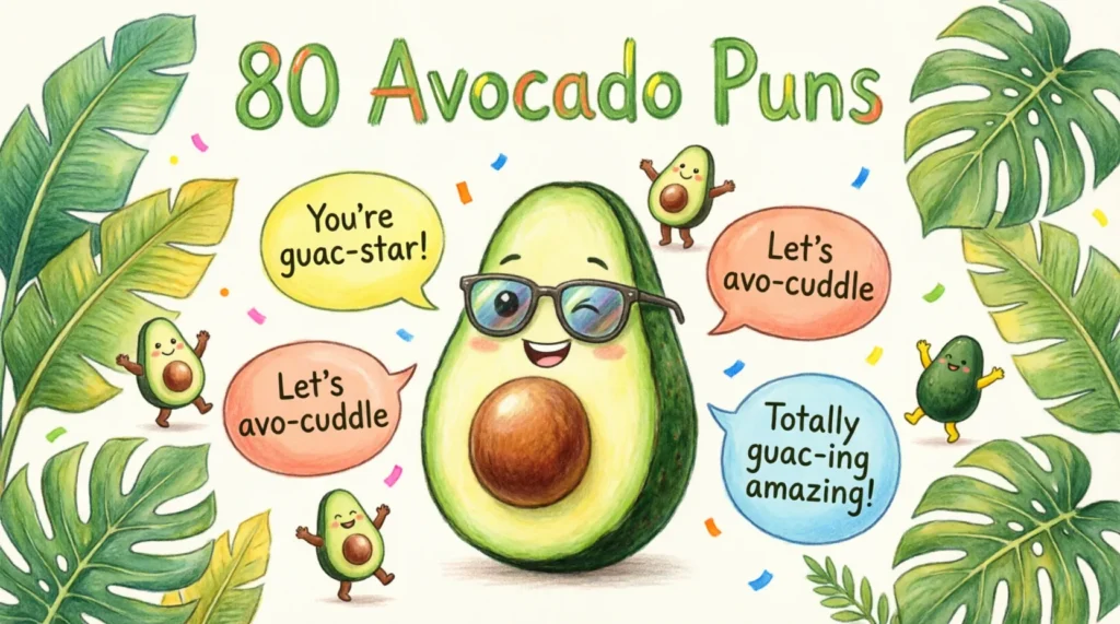 avocado puns