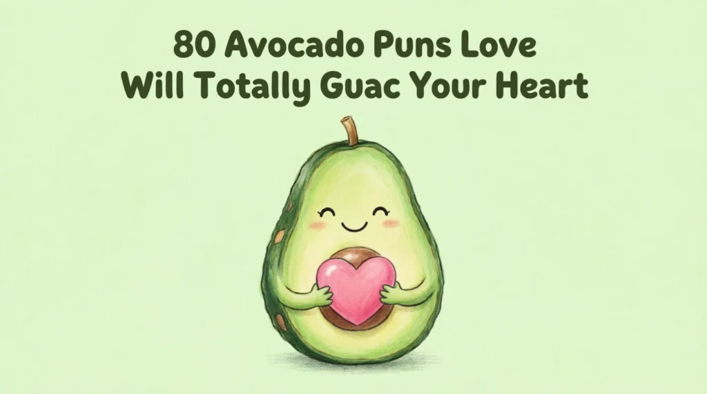 avocado puns love