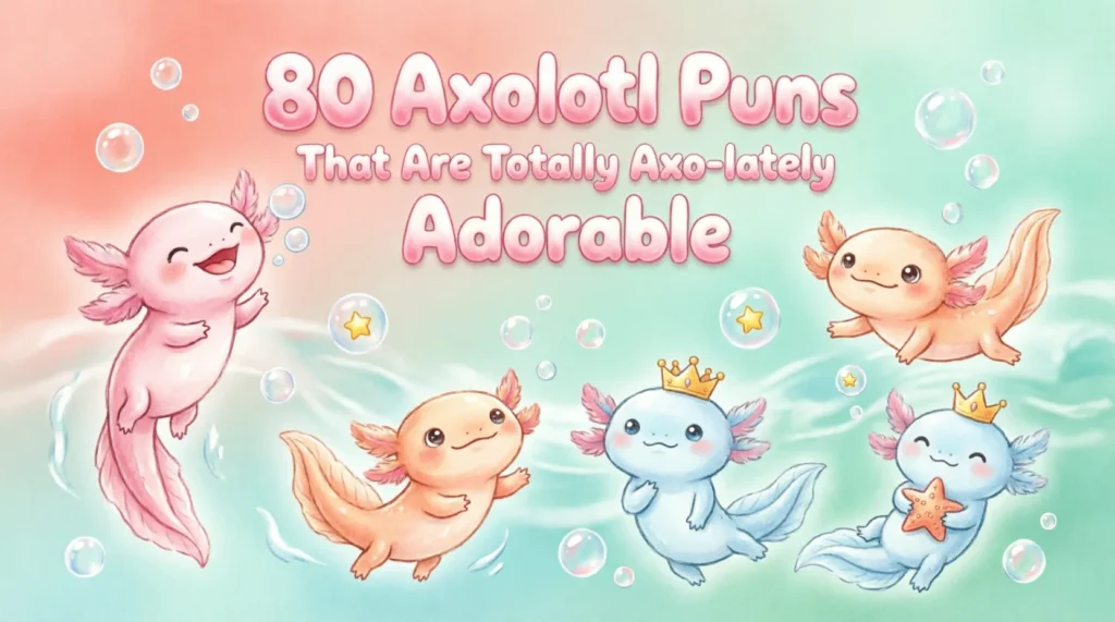 axolotl puns
