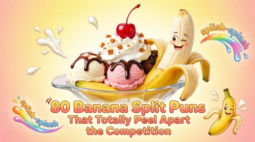 banana split puns