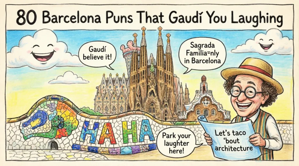 barcelona puns