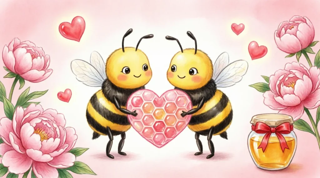 bee valentine puns