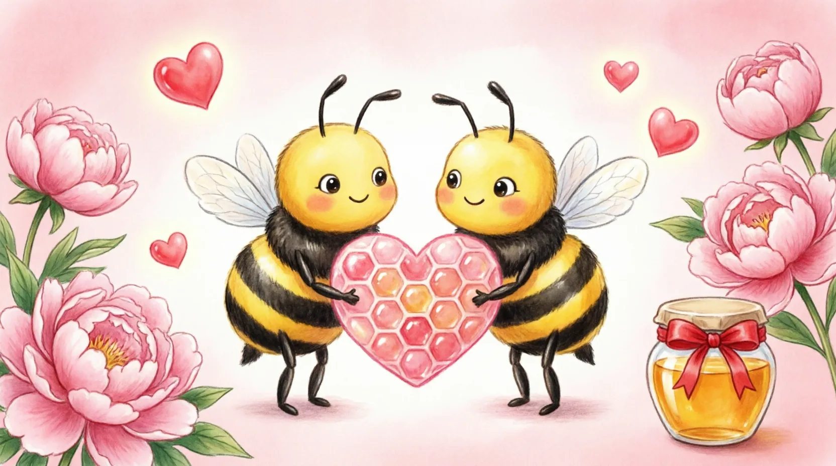 bee valentine puns