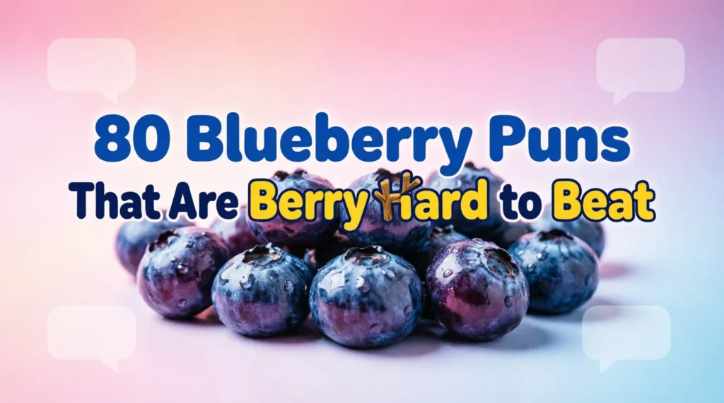 blueberry puns
