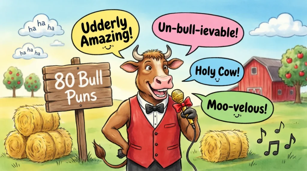 bull puns