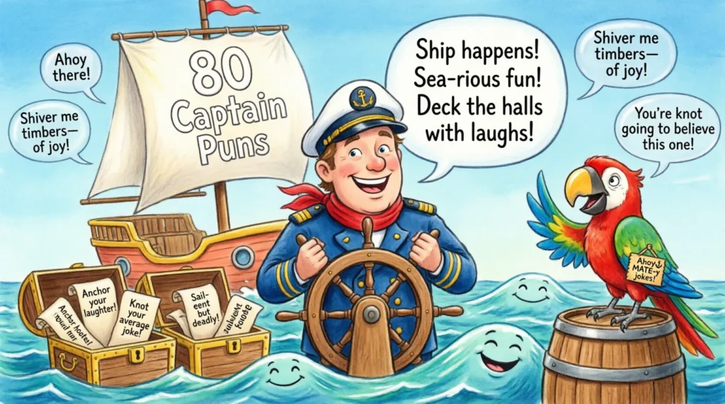 captain puns