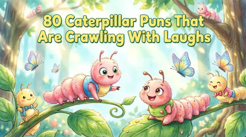 caterpillar puns