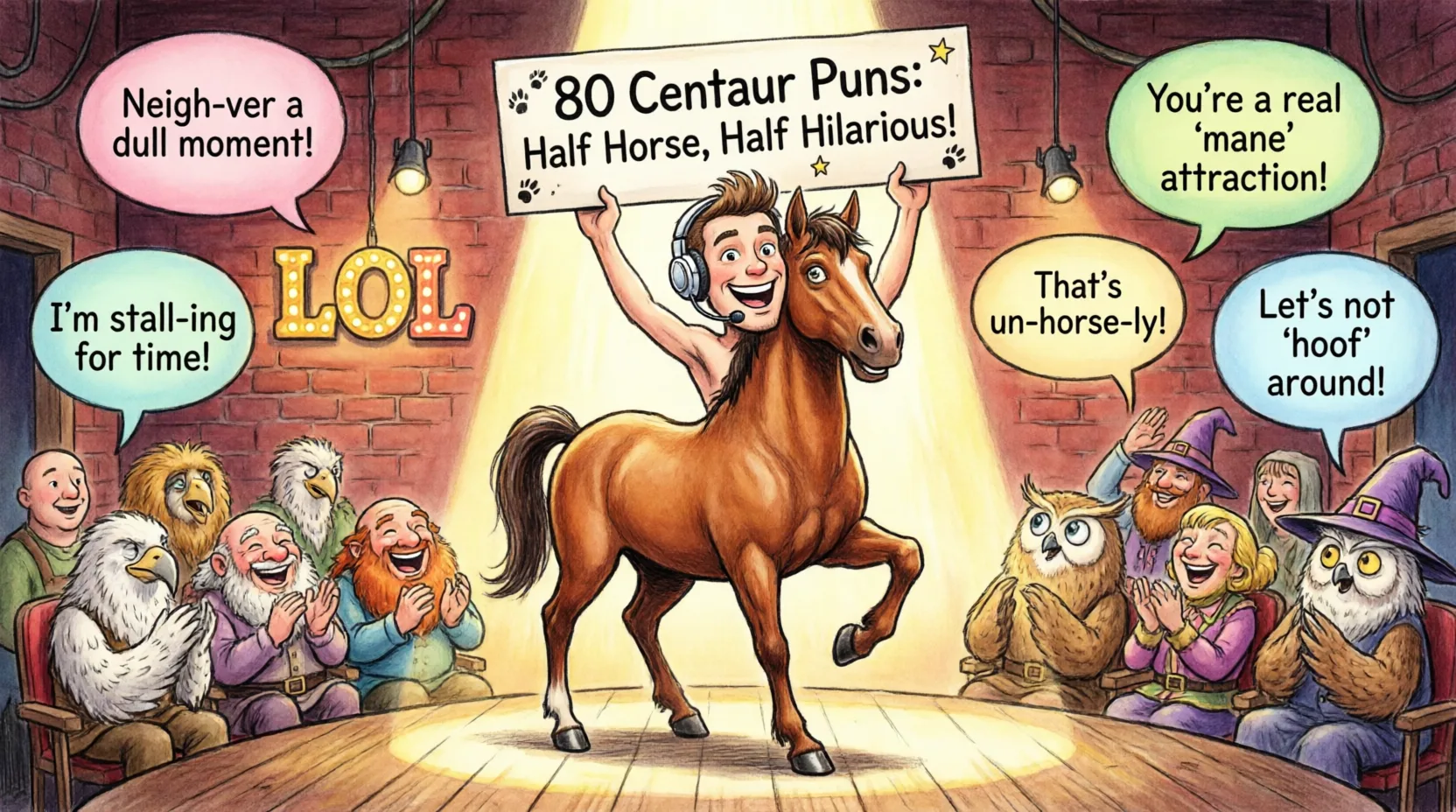 80 Centaur Puns That Are Half Horse, Half Hilarious centaur puns