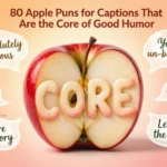 apple puns for captions