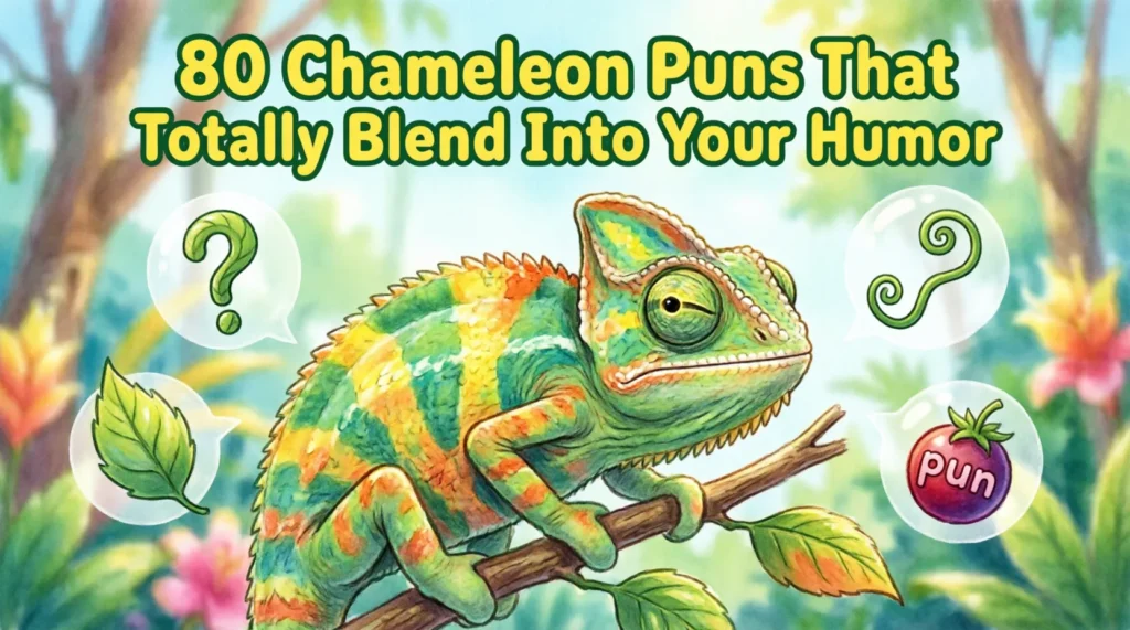 chameleon puns