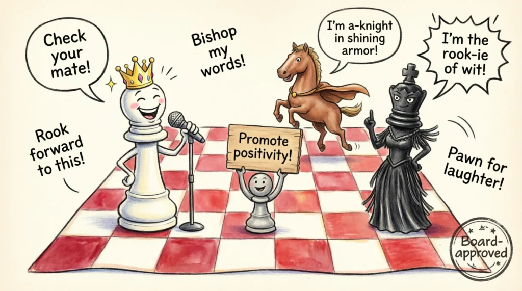 chess puns one liners