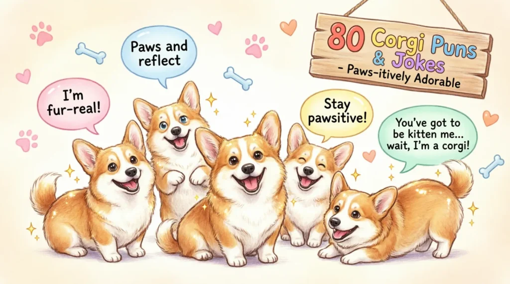 corgi puns and jokes