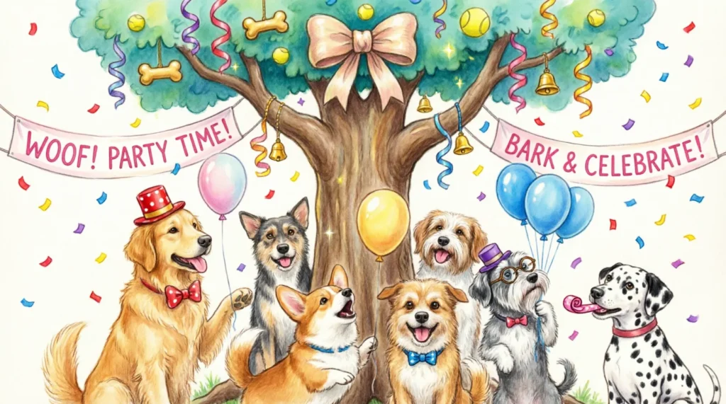 dog party puns