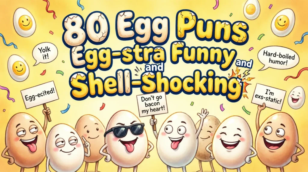 egg puns and jokes