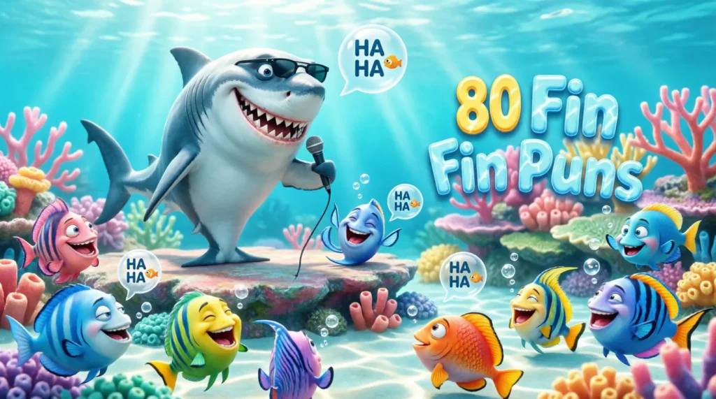 fin puns