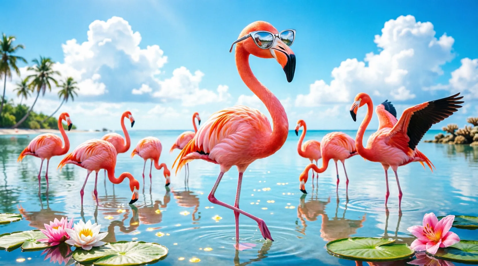 flamingo puns