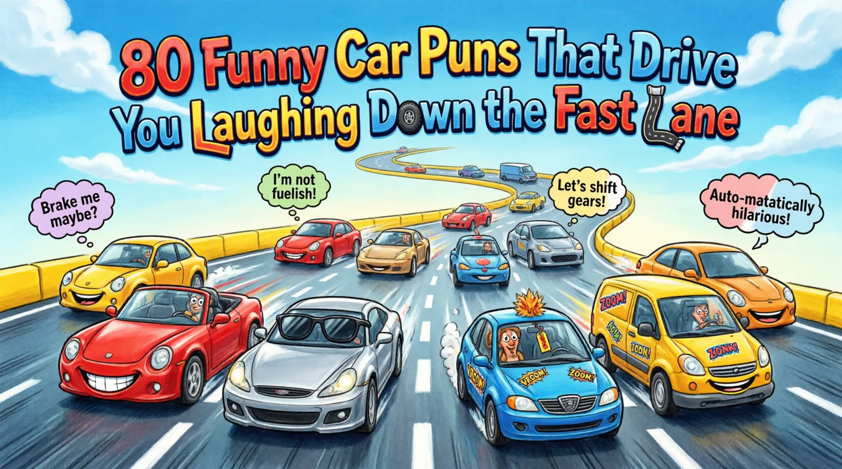 80 Funny Car Puns That Drive You Laughing Down the Fast Lane funny car puns