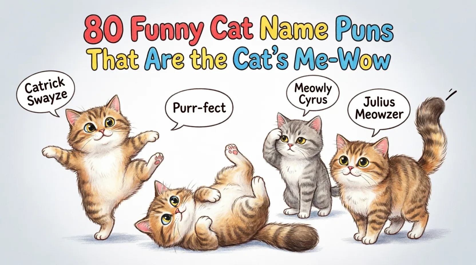 funny cat name puns