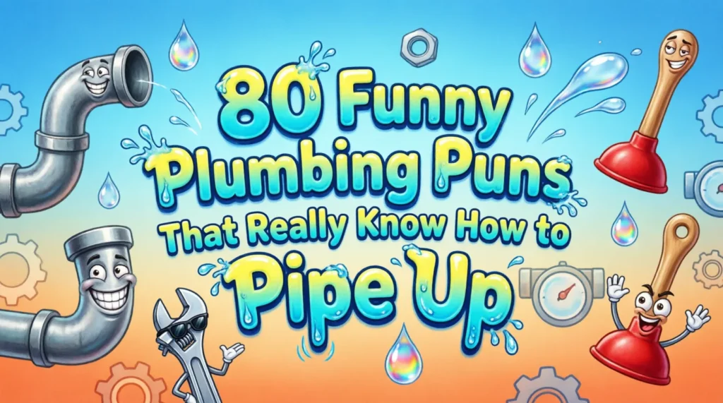 funny plumbing puns