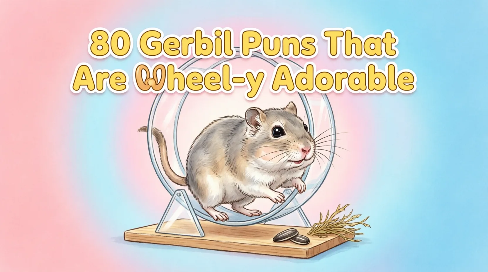 80 Gerbil Puns That Are Wheel-y Adorable gerbil puns