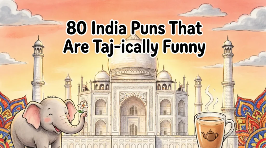 80 India Puns That Are Taj-ically Funny