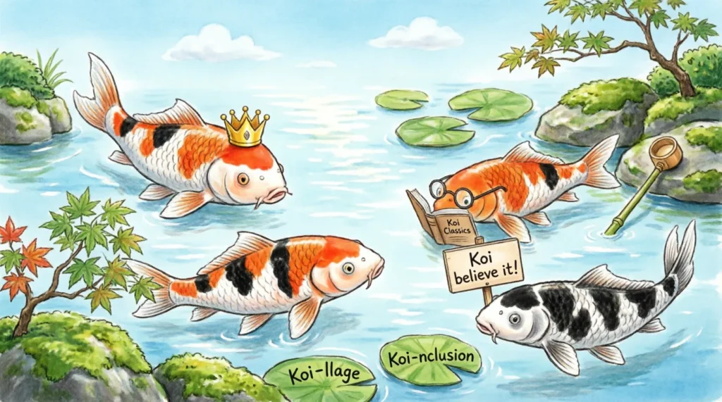 koi fish puns 2
