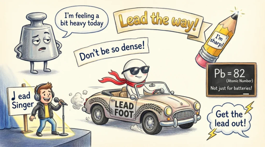 lead puns