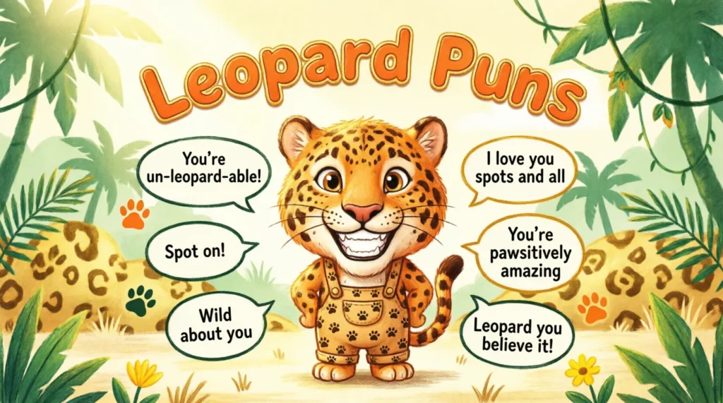 leopard puns