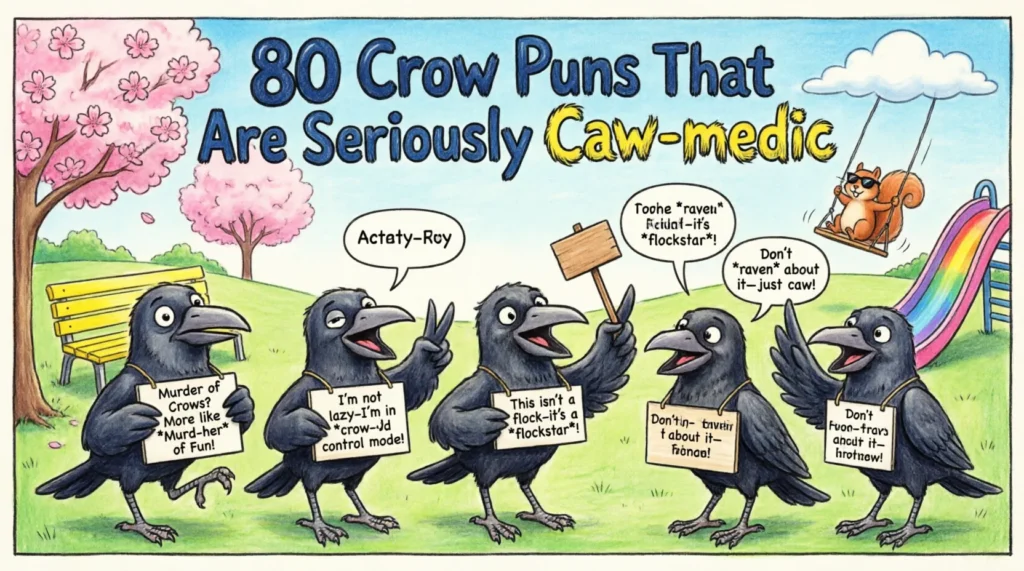 crow puns