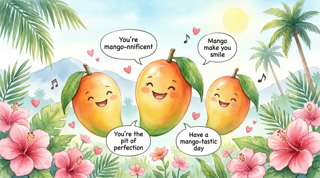 78 Best mango puns for Juicy Captions & Jokes