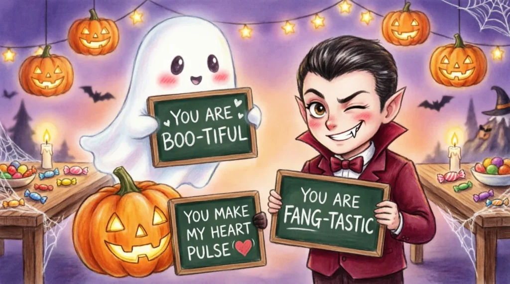 flirty halloween puns